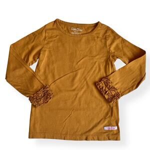 Ruffle Butts Butterscotch Long Sleeve Ruffle Top 6